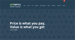 Desktop Screenshot of gsk-agency.com