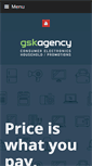 Mobile Screenshot of gsk-agency.com